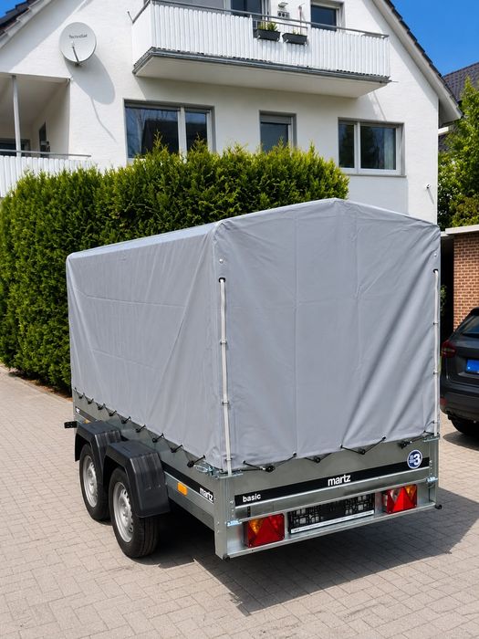 Remorca Martz Basic 200/106cm Schelet galvanizat Prelata Basculabila cu RAR