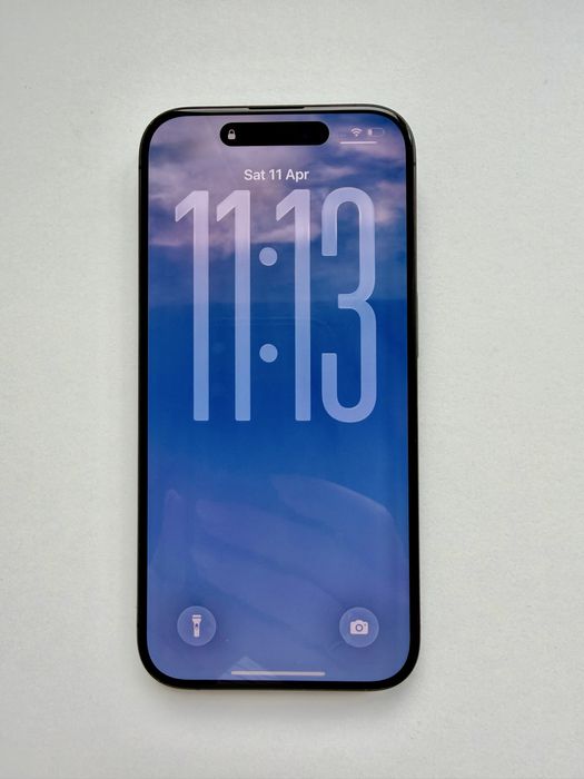 iPhone 15 Pro – Black Titanium | 84% baterie | cutie originala