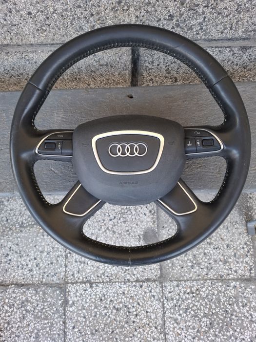 Кожен мулти волан с аербег за ауди А6 б7 след 2012г в перфектно състоя