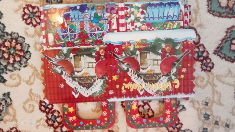 Коробки и пакетики для новогодних подарков