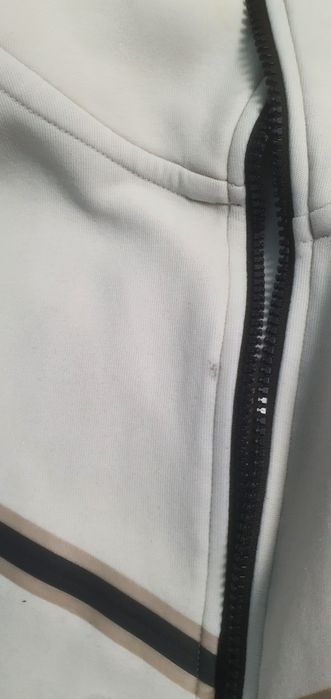 nike tech flecce alb