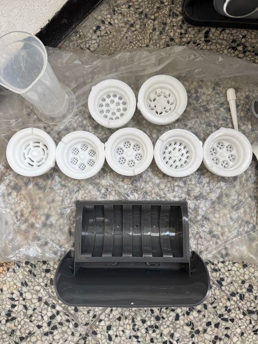 Уред за Паста Philips Noodle Maker HR2382/15 Машина за Нудъли, Тестени