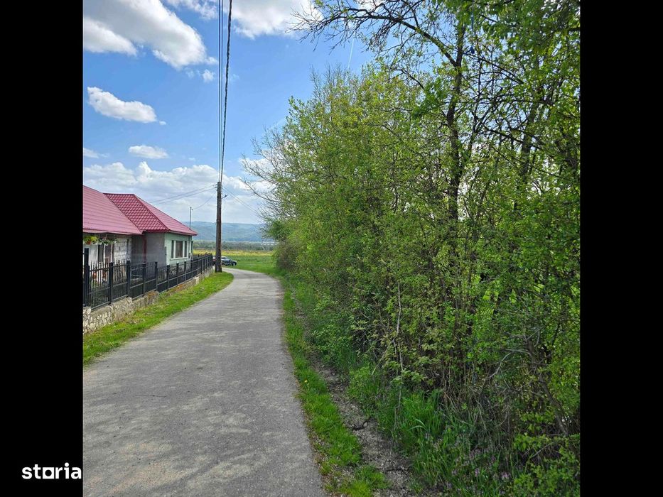 Teren intravilan cu nr.de casă.