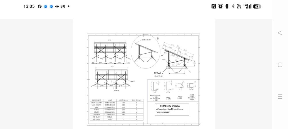 Structura panouri fotovoltaice
