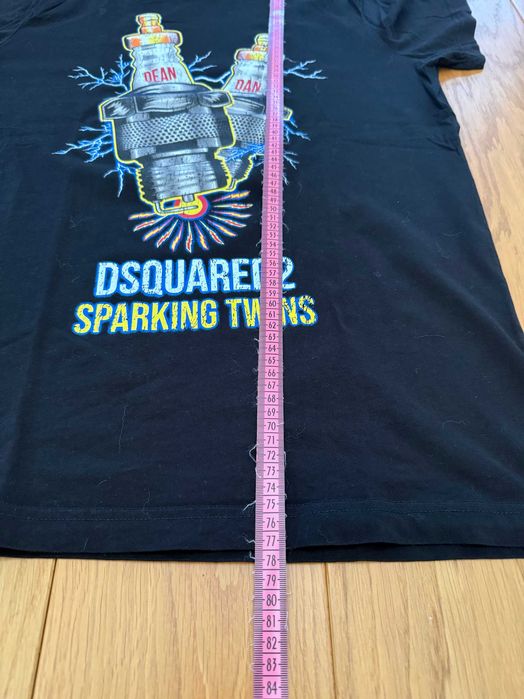 Тениска Dsquared Sparking Twins