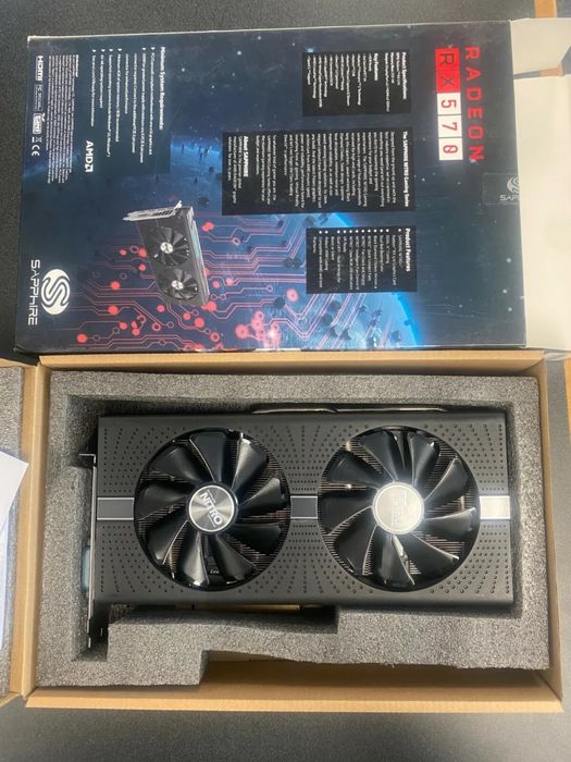 Видео карта Sapphire Nitro rx 570