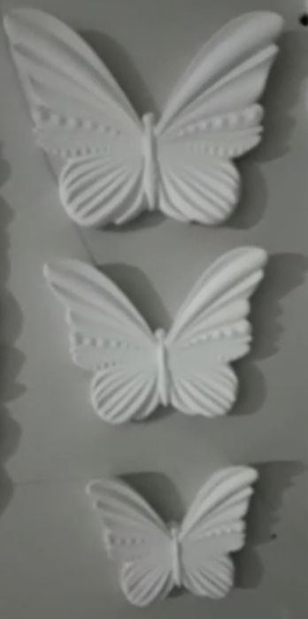 Декор панно из бабочек