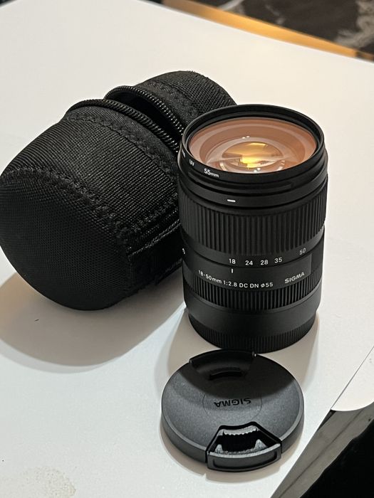 Obiectiv Sigma 18-50mm  f2.8 DC DN , montura sony