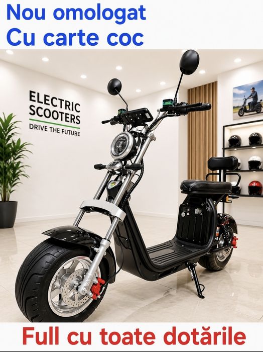 Scuter electric nou ECO City 10 ingi