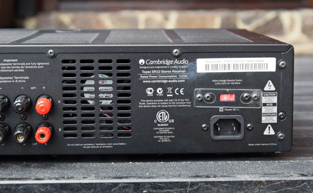 Amplificator Cambridge Audio Topaz SR10