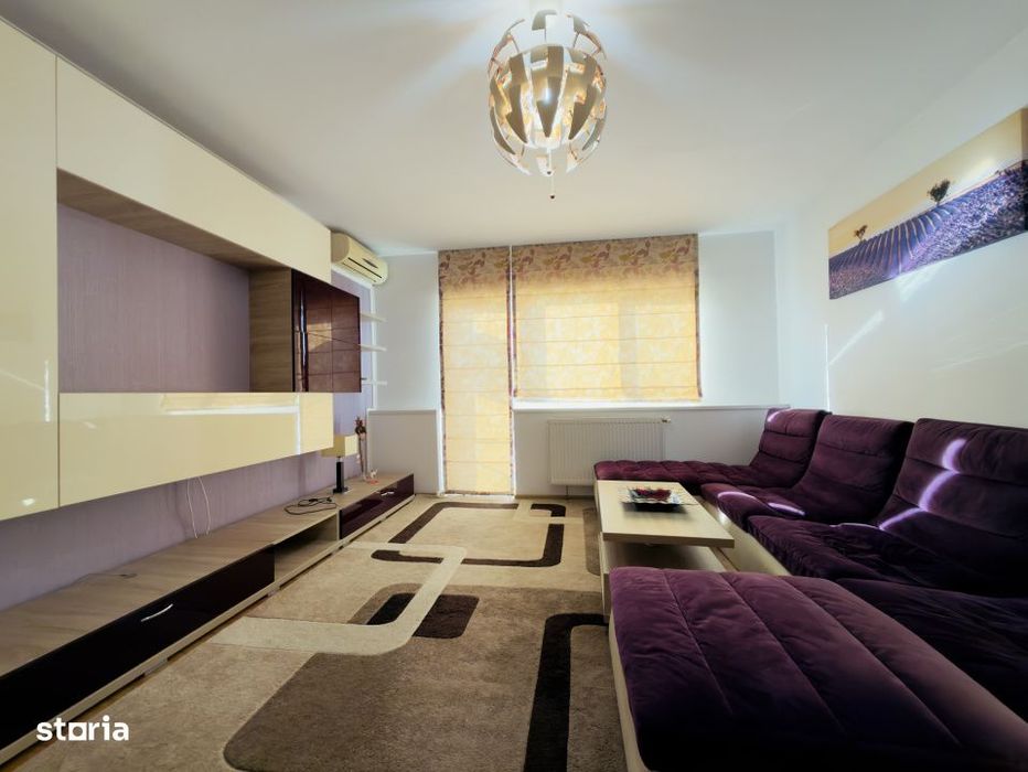 Apartament 3 camere, mobilat utilat, semidecomandat, 63mp - Sagului