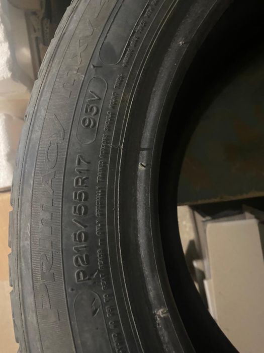 Резина R17 215/55/17 Michelin