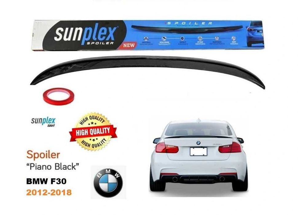 Лип спойлер за багажник BMW 3 серия F30