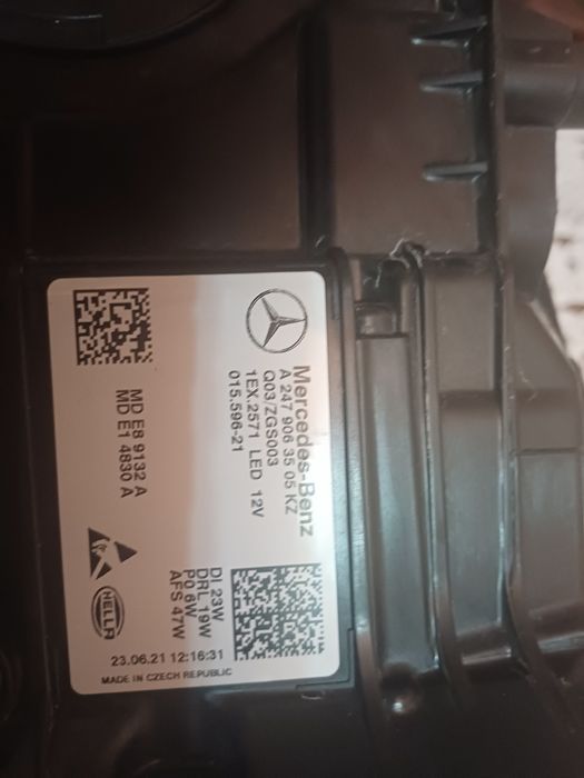 Фар эа мерцедес  лед