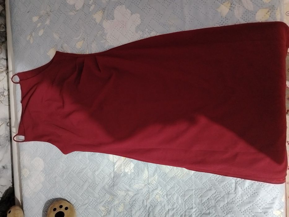 Платье и платок осенний