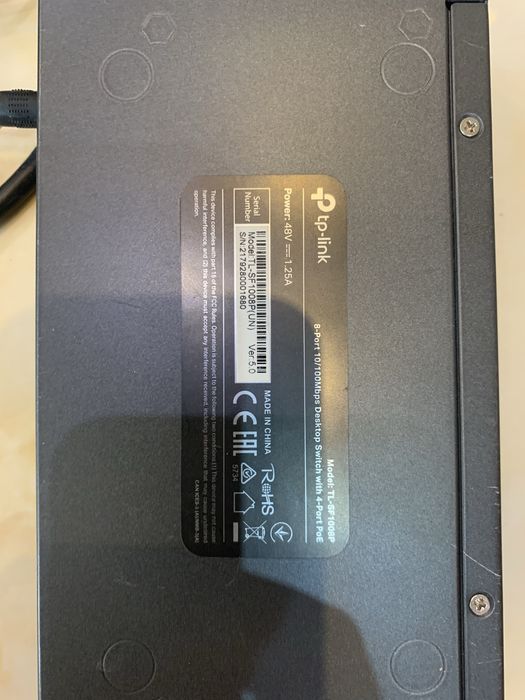 Tp link sf 1008p роутер с POE