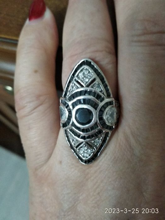 Серебряный перстень