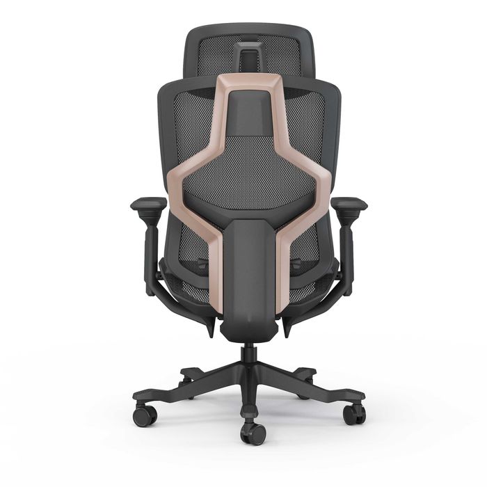 Hi-end кресло ERGONOVA EZY  Black / Rose Golden офисное/ игровое
