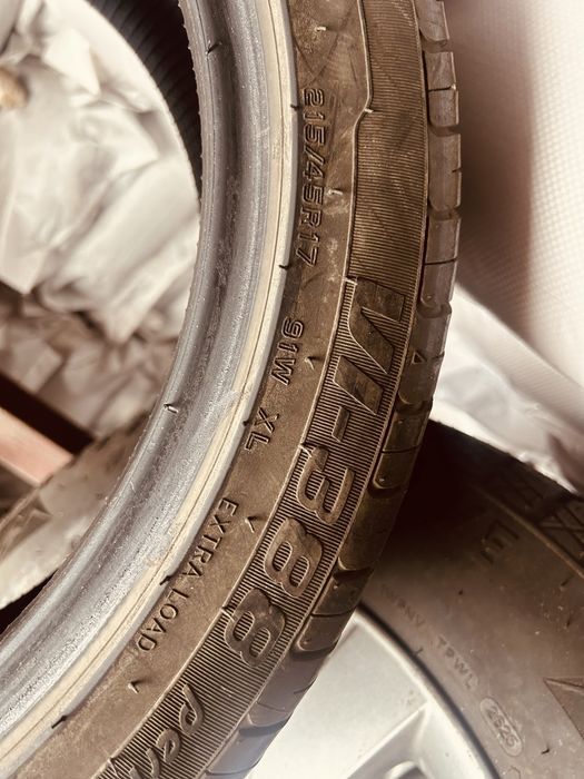 Летние шины на 17