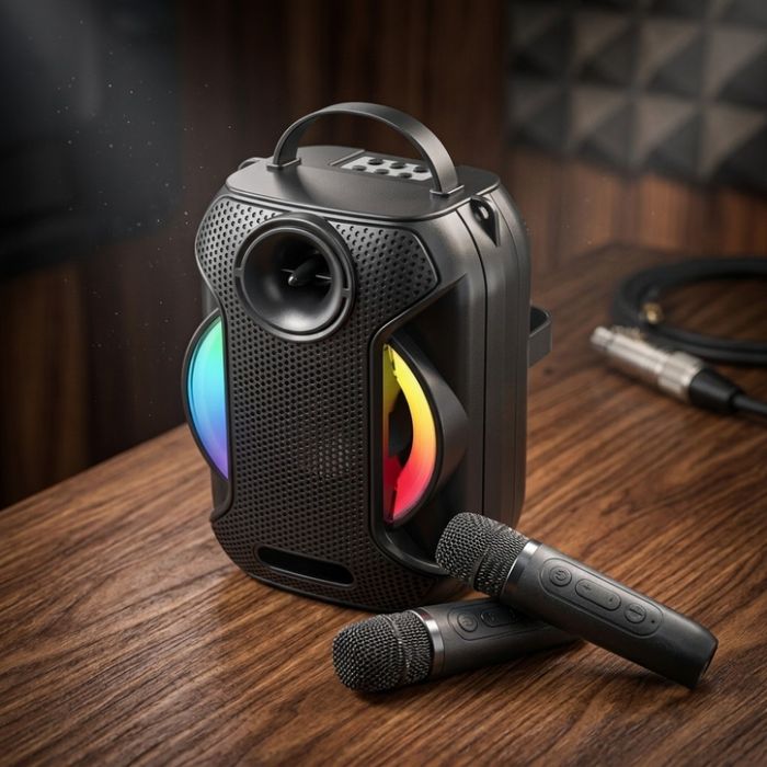 Преносима Bluetooth караоке колона