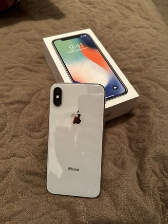 Iphone X 256 гб цвет силвер