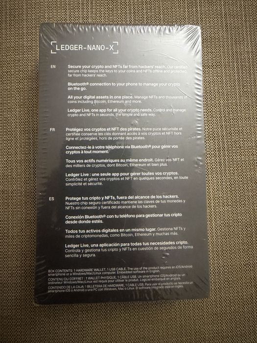 LEDGER -NANO-X новый в упаковке