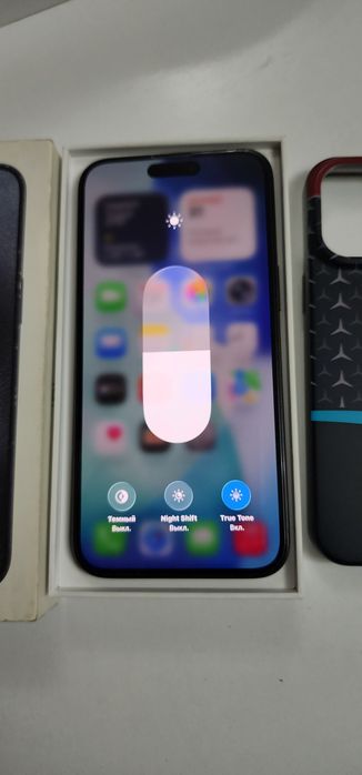 Iphone 15 Pro Max Blue Titanium Sim Kar Dak FULL