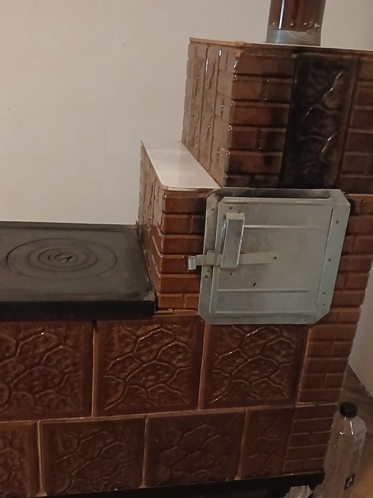 Vand Soba de Teracota pe 4 randuri cu Plita