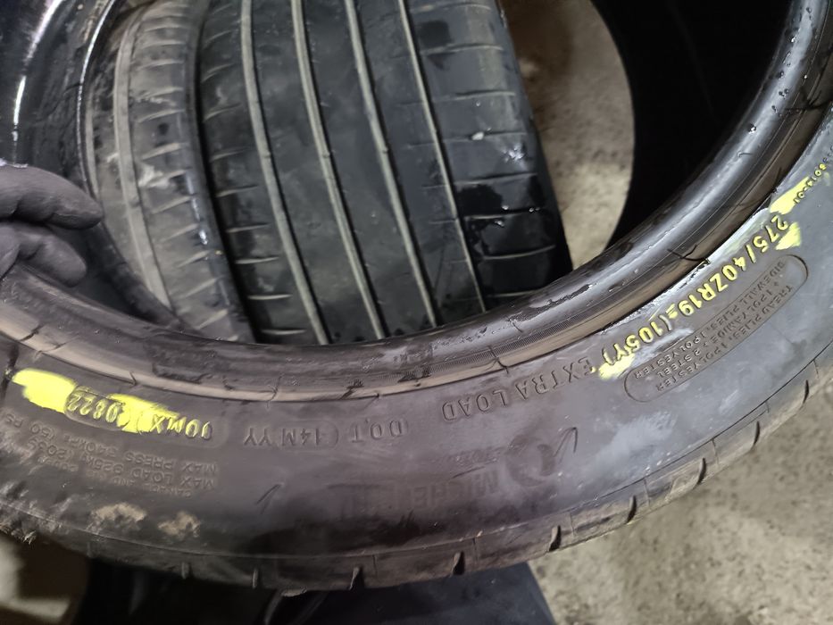 Anvelope vara 245 45 19 și 275 40 19 Michelin
