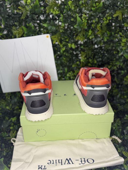 Adidasi/Sneakers Off-White SPONGE Red Black White | dustbag | MM2