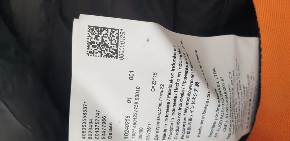 Hugo Boss Osiass Mens Down Jacket  XL НОВО! ОРИГИНАЛ! Мъжко Зимно Яке!