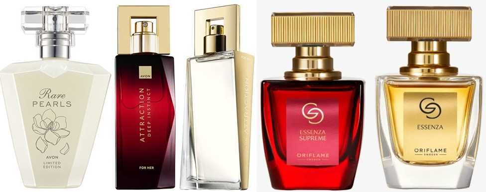 TTA Today, Rare Pearls, Amber Elixir, Divine, Giordani Gold Essenza