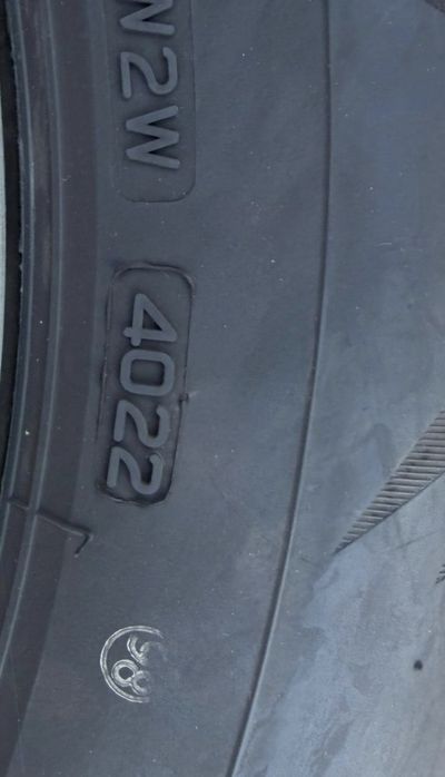 Roti aliaj 17inch Nissan Xtrail 225/60/17 DOT4022 Iarna