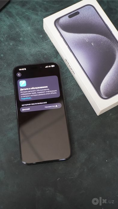 iPhone 15 Pro Max 256GB Blue Titanium 89% 840cycle SIM+eSIM