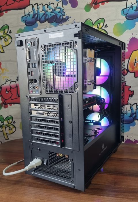 Unitate PC Gaming: i5 8500/16GB RAM/GTX 1080 8GB/256GB SSD/1TB HDD/ARGB