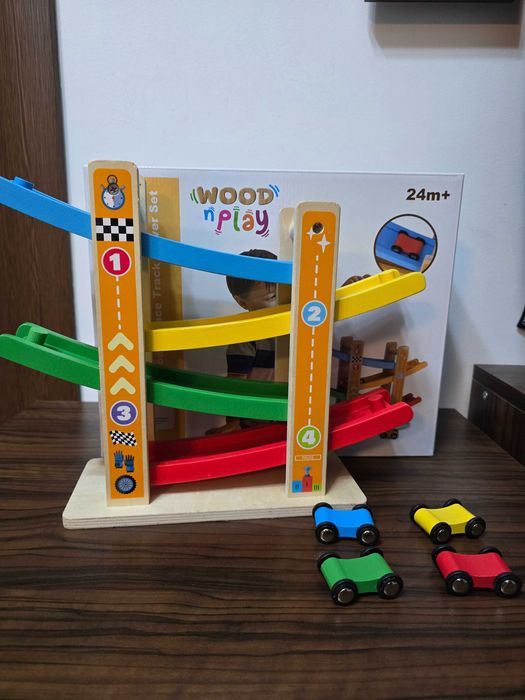 Детска дървена писта