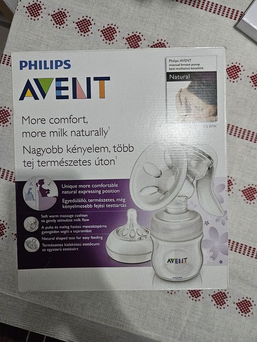 Pompa avent manuala