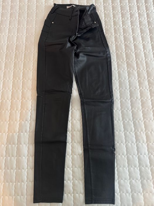 Дамски кожени дънки