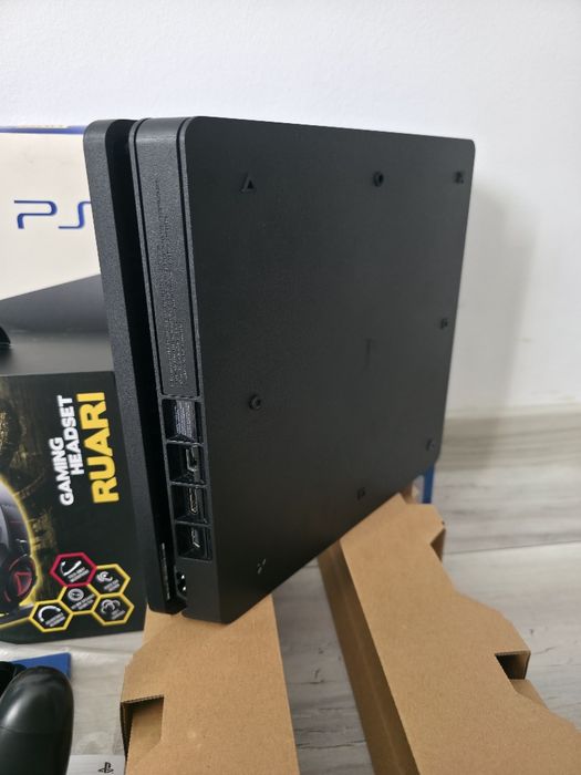 Ps4 Slim Impecabil + casti + 55jocuri