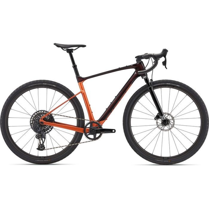 Новый Giant Revolt X Advanced Pro 1 гравийный гибрид рама L