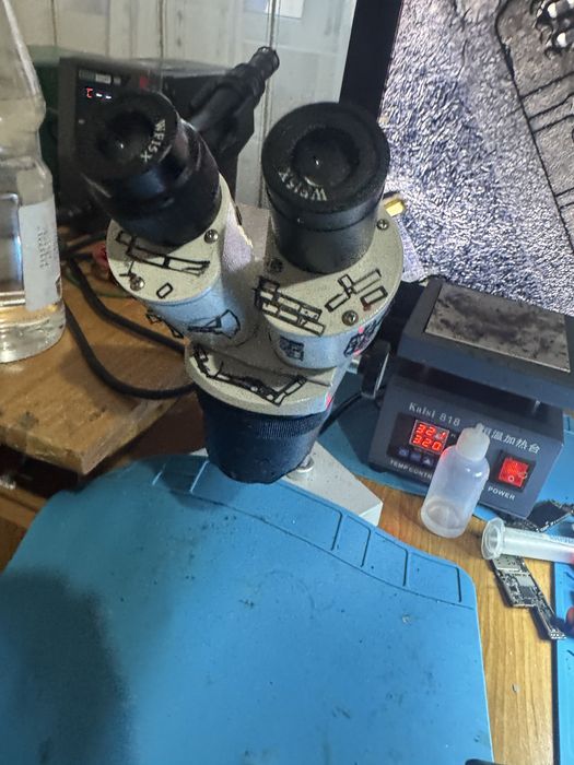 Vand microscop reparatii gsm