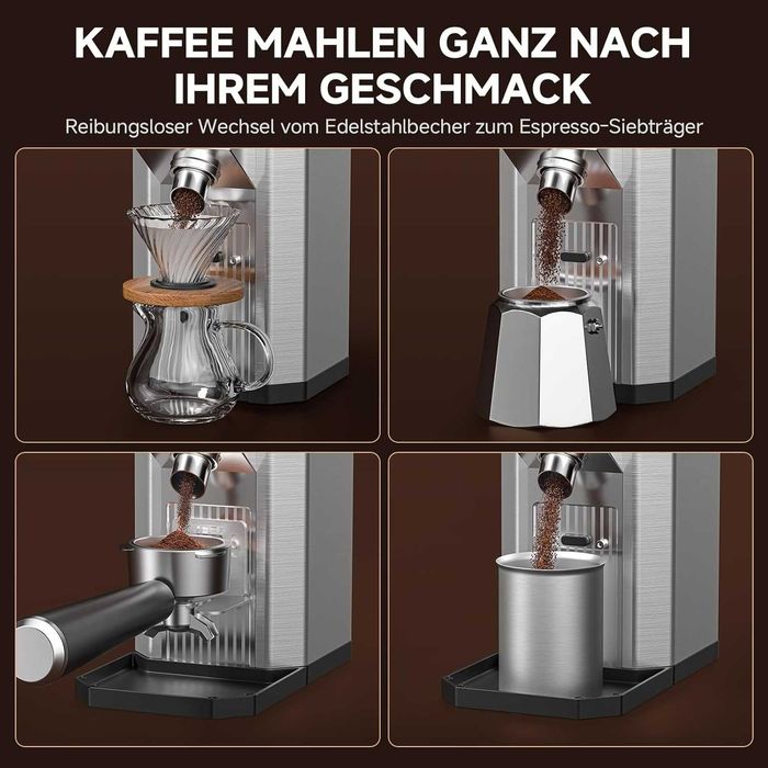 Кафемелачка електрическа AMZCHEF Electric Grinder,Гаранция
