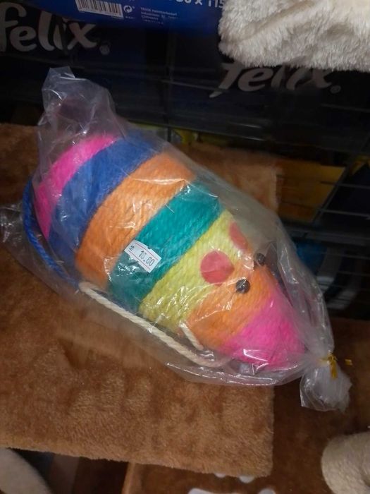 Играчка-драскало за котки -НОВО