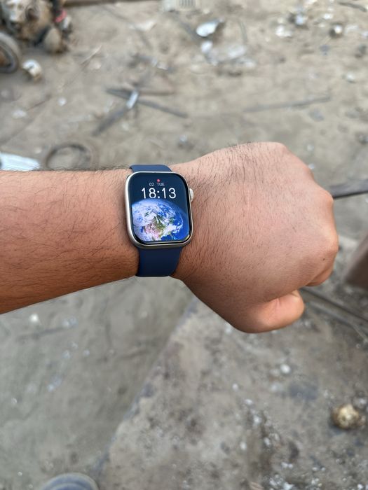 Appl watch 10 серия  5 ремешок қосып берем