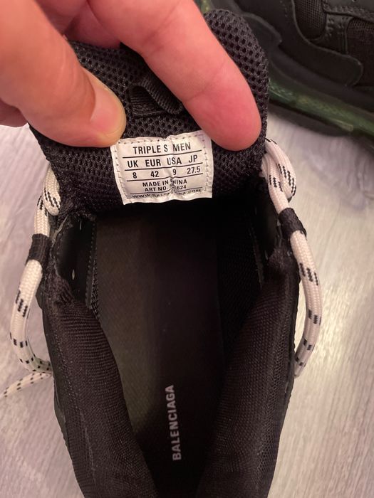 Balenciaga triple s originali 42