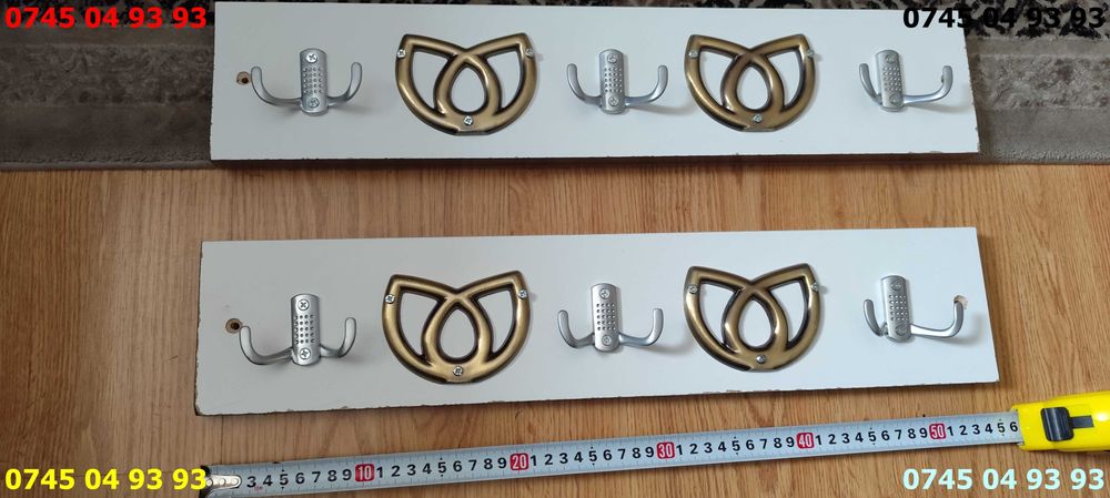 cuier 2 bucati 55cmx10cm pret pe ambele