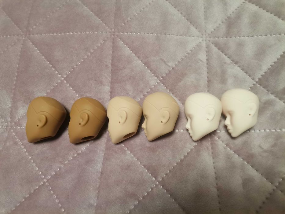 Комплект 6 броя DIY глави молд Poppy Parker / Integrity Toys