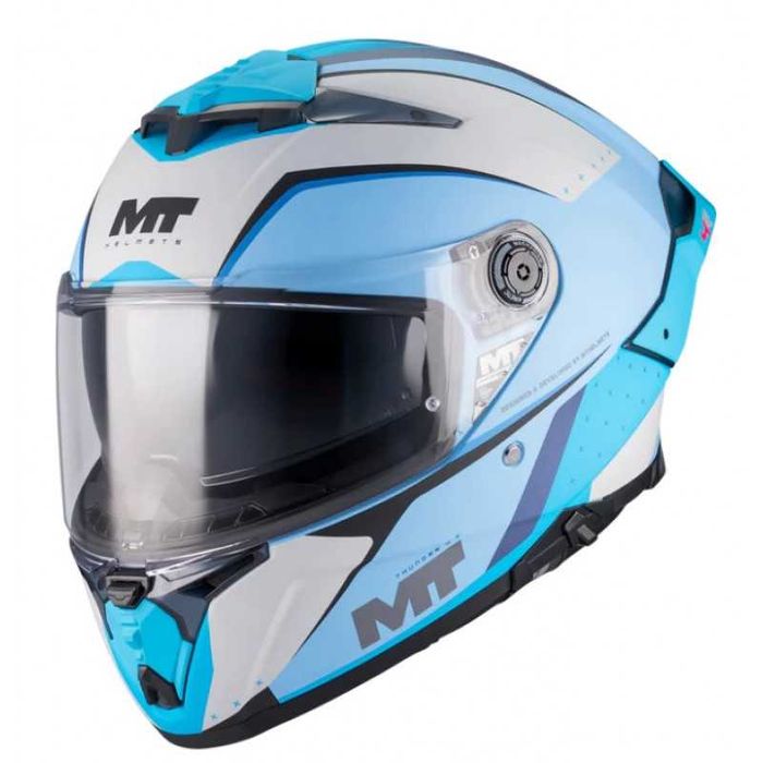 Каска MT THUNDER 4 R SV Wind Tunnel C7 MATT