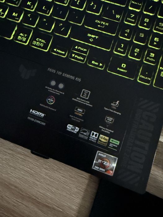 Asus tuf gaming a15    RTX40/50