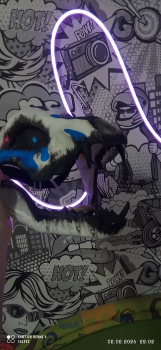 фурри скал дог маска